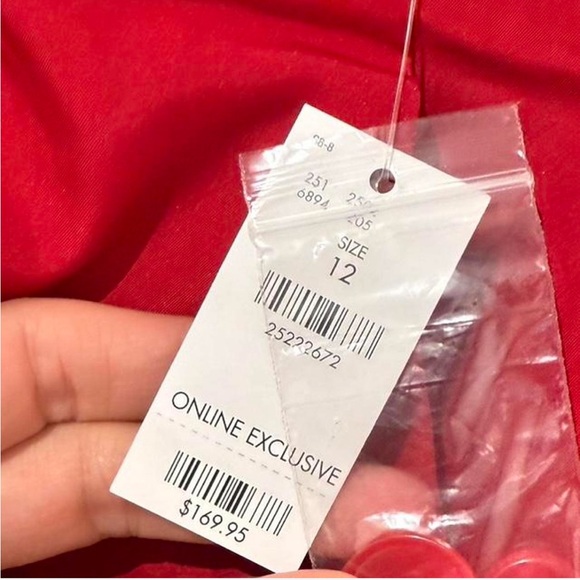 The Limited Women's Vibrant Red Suit Jacket - Picture 2 of 5